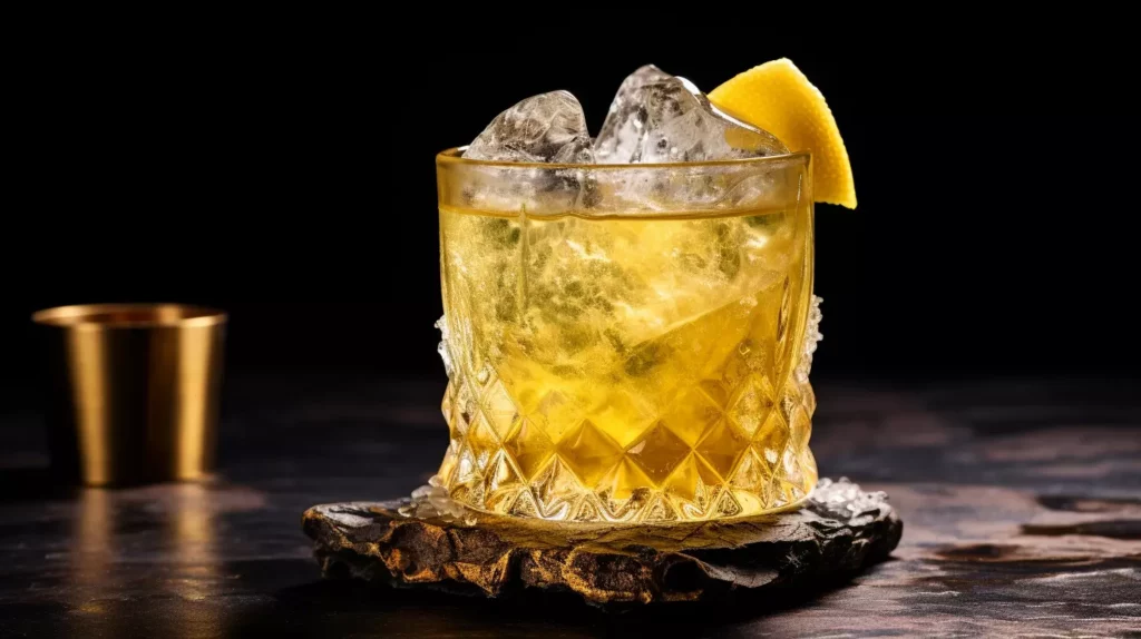 St.Royale Gold Rush Cocktail