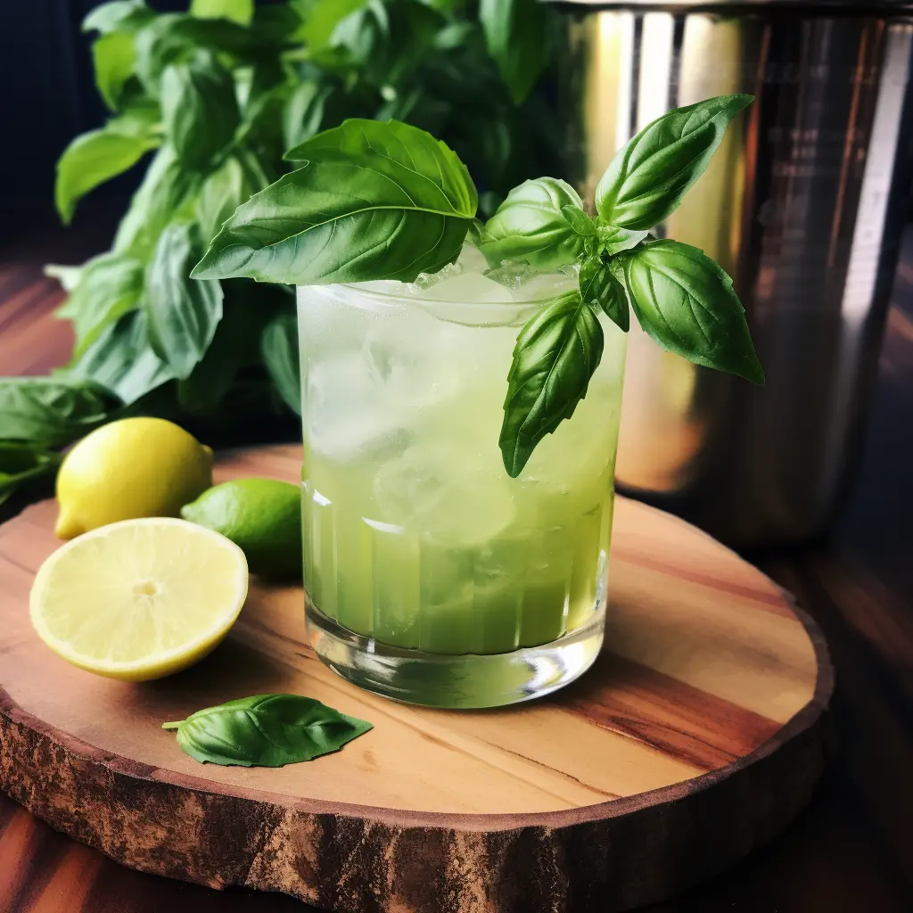 St.Royale Emerald Zen cocktail