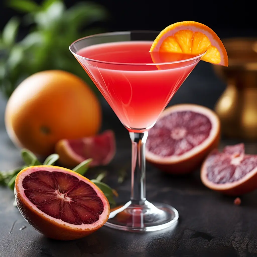 Blood Orange Martini St.Royale Vodka